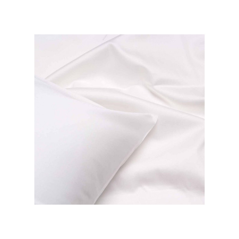 PREMIUM satīna gultas veļas komplekts COCONUT WHITE