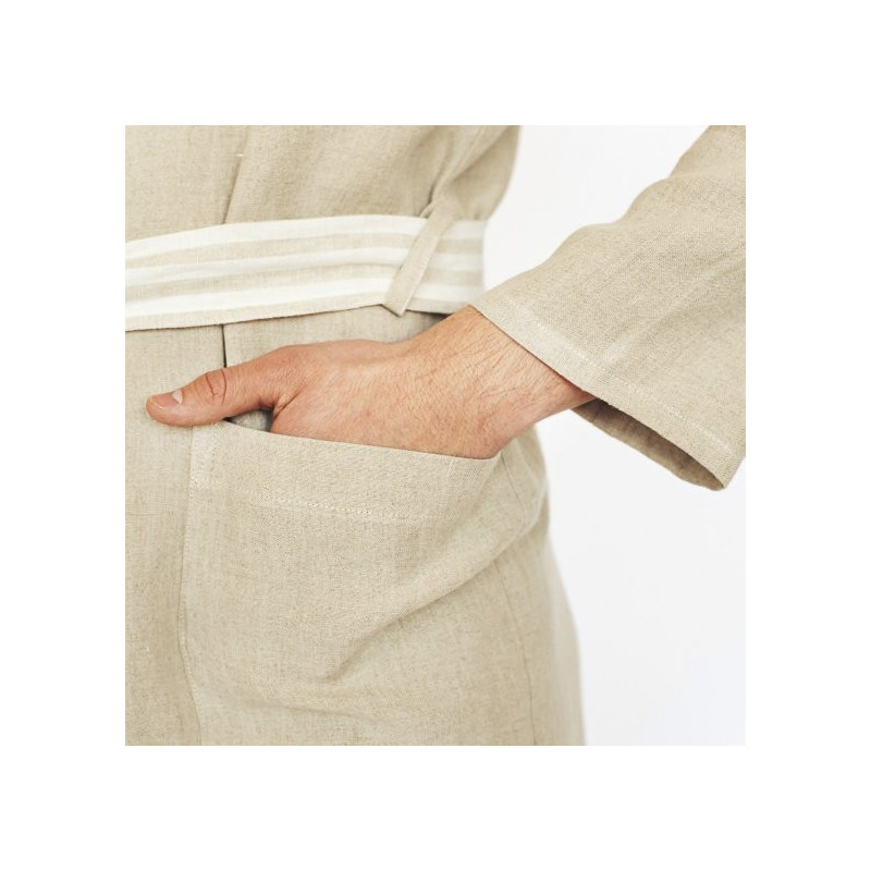 Lina halāts KIMONO NATURAL