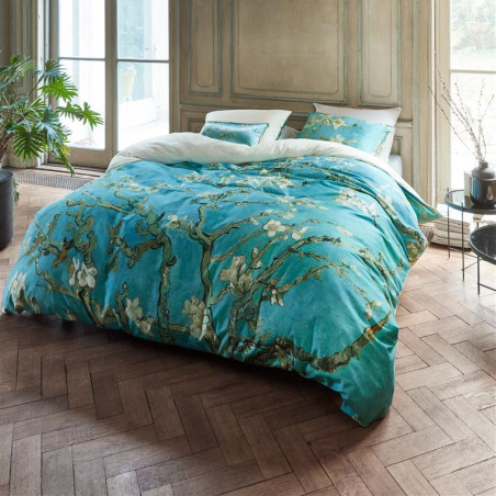 Almond Blossom Blue Gultas veļas komplekts