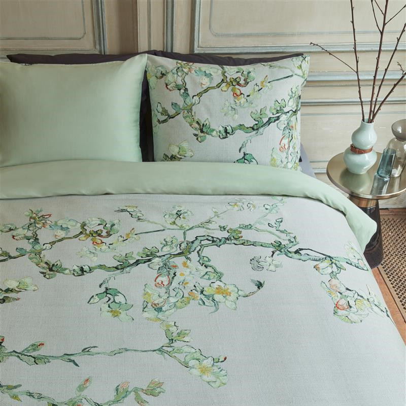 Blossom Grey Gultas veļas komplekts