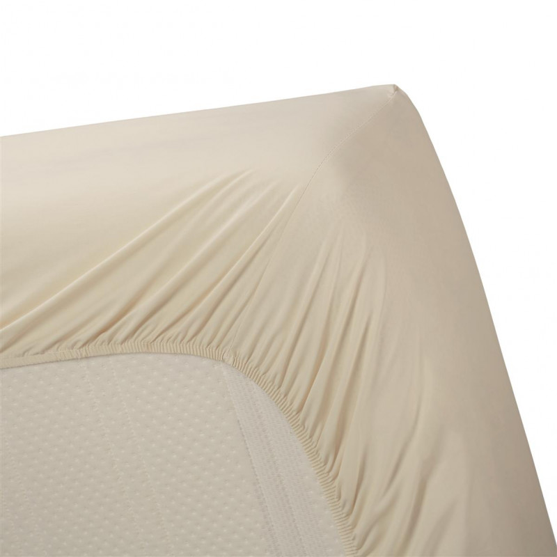 Palags ar gumiju Percale HL Natural