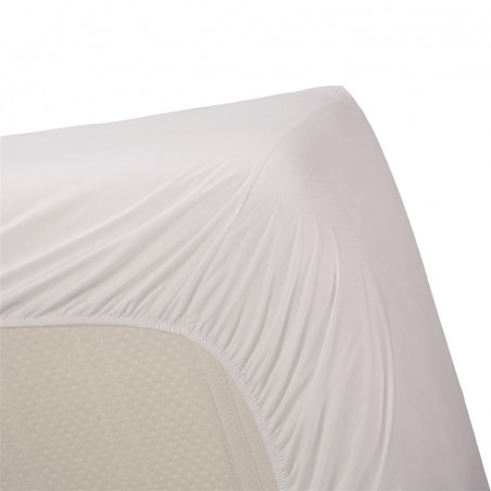 Palags ar gumiju Percale HL White cena