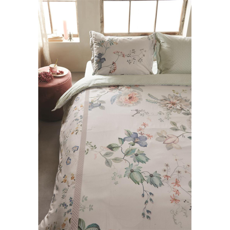 Tokyo Bouquet White PIP STUDIO Gultas veļas komplekts