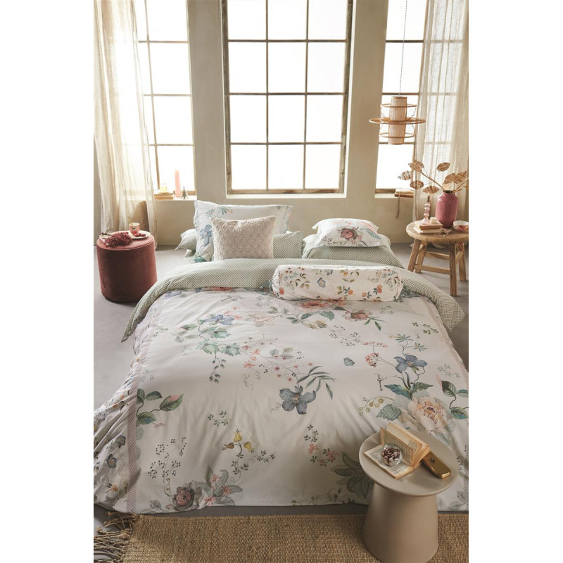 Tokyo Bouquet White PIP STUDIO Gultas veļas komplekts