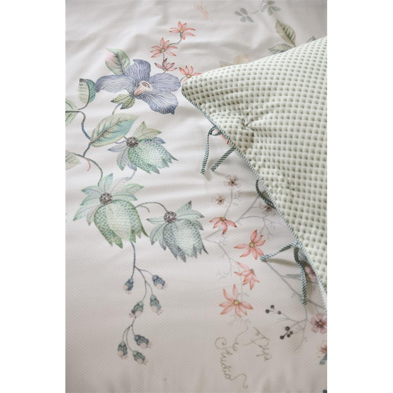 Tokyo Bouquet White PIP STUDIO Gultas veļas komplekts