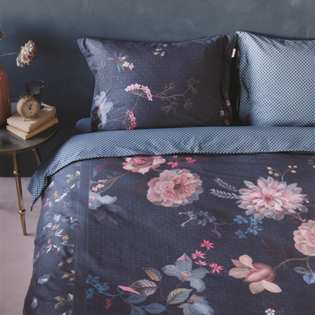 Tokyo Bouquet Dark Blue PIP STUDIO Gultas veļas komplekts