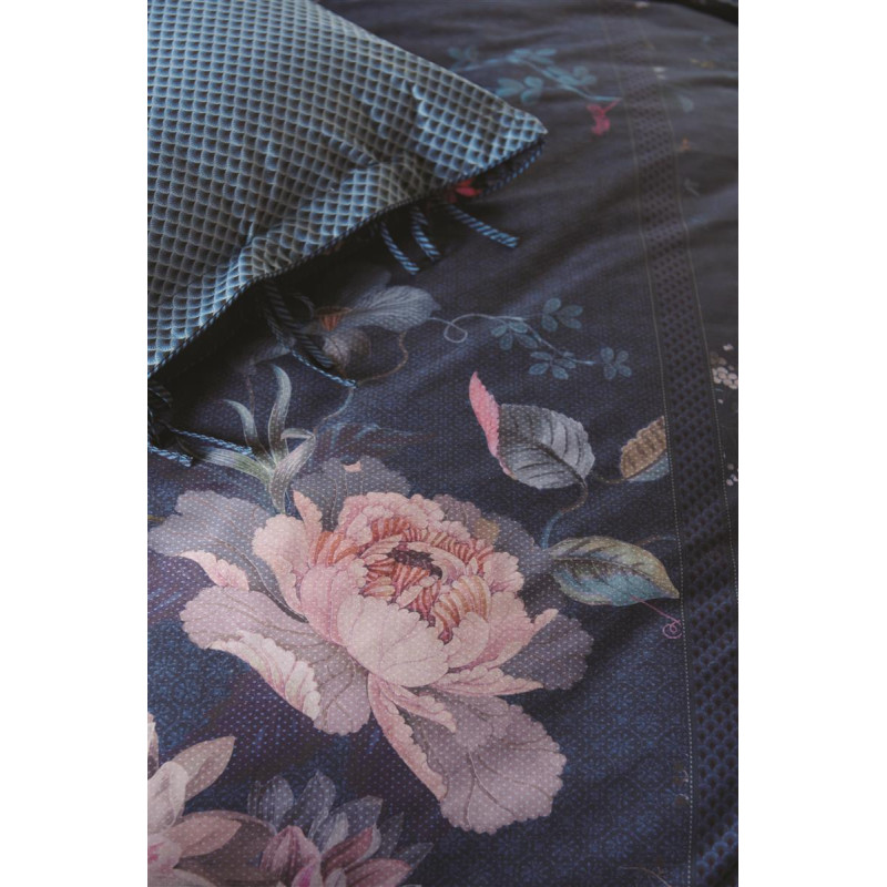 Tokyo Bouquet Dark Blue PIP STUDIO Gultas veļas komplekts
