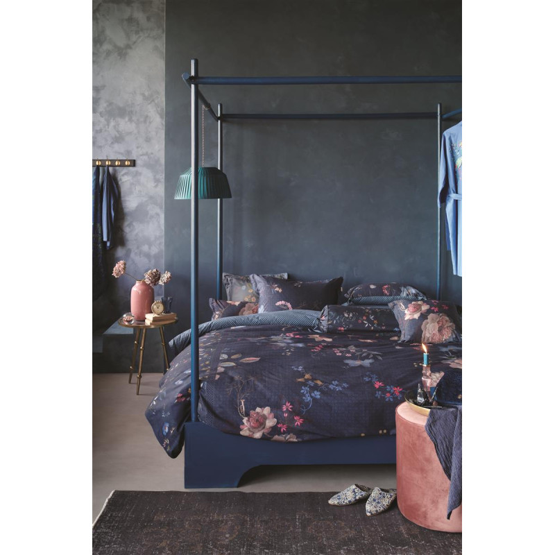 Spilvenu pārvalki Tokyo Bouquet Dark Blue