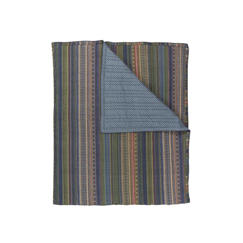 Ribbon Quilt Blue Green PIP STUDIO Gultas pārklājs