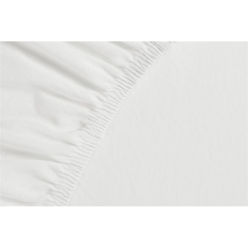 Ambiante Jersey HL White aprīkota palags