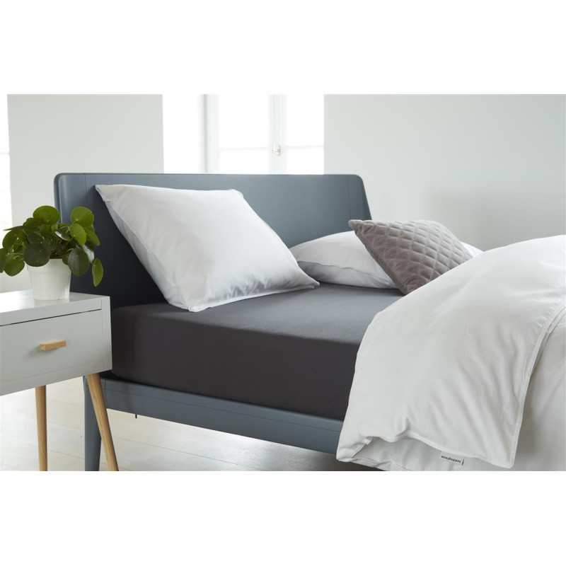 BH Jersey HL Anthracite aprīkota palags