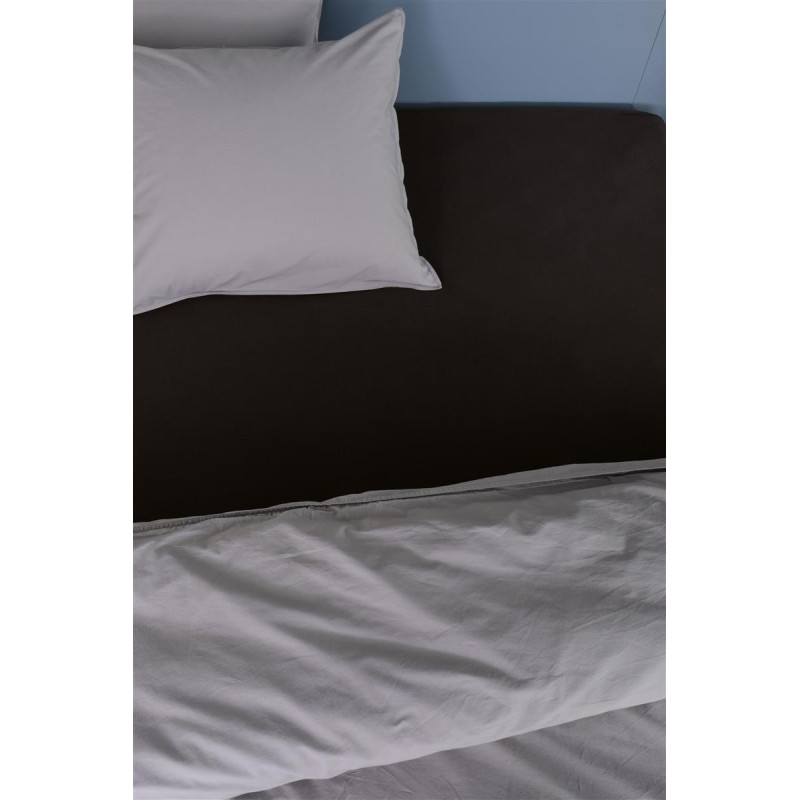 Jersey HL Black aprīkota palags