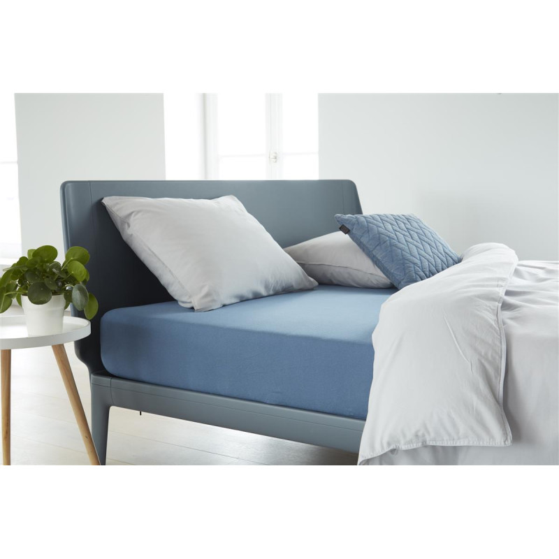 Jersey HL Blue aprīkota palags