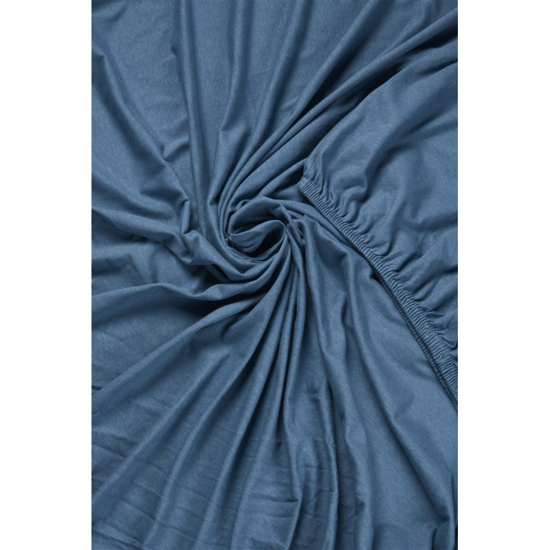 Jersey HL Blue aprīkota palags