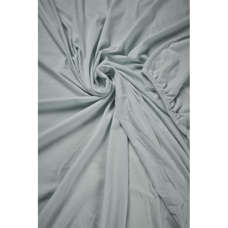 Jersey HL Light Blue aprīkota palags