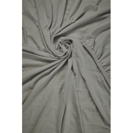 Jersey HL Light Grey aprīkota palags