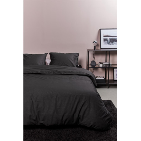 Gultasveļas komplekts Cotton Uni Anthracite