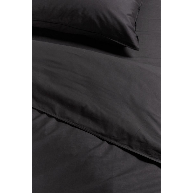 Gultasveļas komplekts Cotton Uni Anthracite