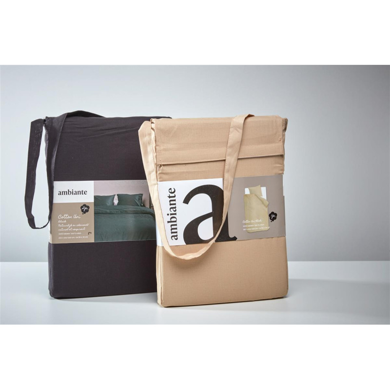 Gultasveļas komplekts Cotton Uni Black