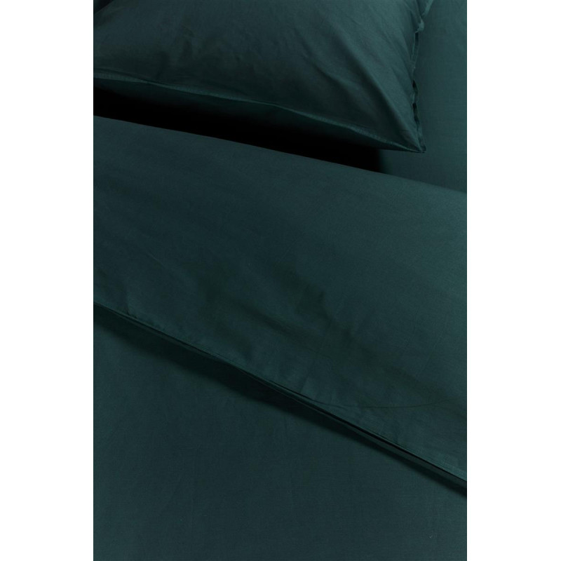 Gultasveļas komplekts Cotton Uni Dark Green
