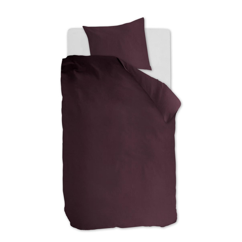 Gultasveļas komplekts Cotton Uni Dark Red