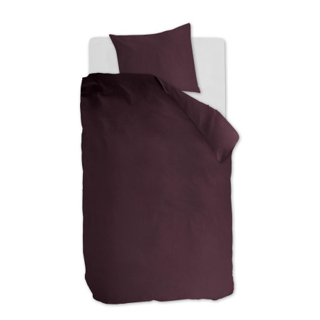Gultasveļas komplekts Cotton Uni Dark Red