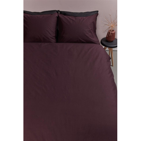 Gultasveļas komplekts Cotton Uni Dark Red cena