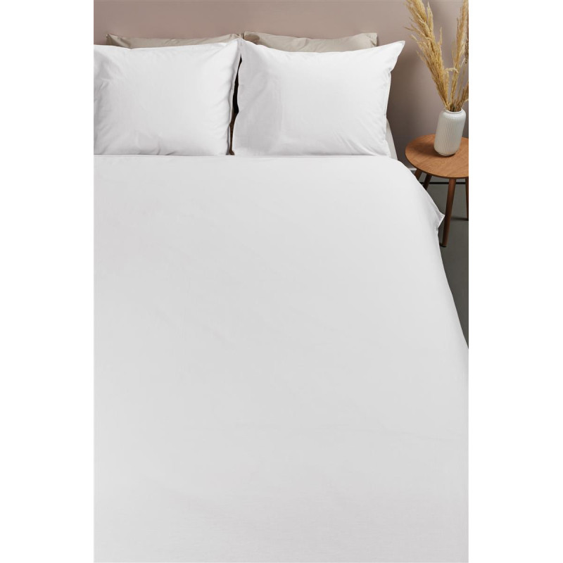 Gultasveļas komplekts Cotton Uni White