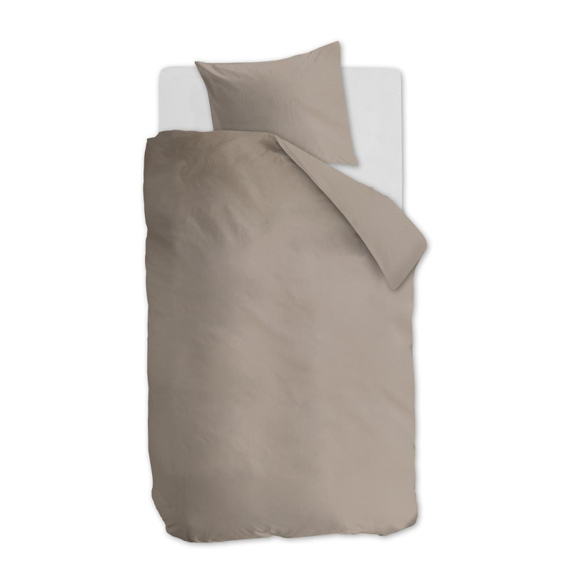 Gultasveļas komplekts Cotton Uni Taupe