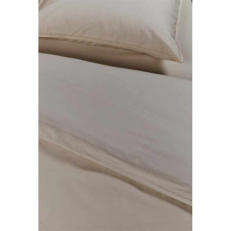 Gultasveļas komplekts Cotton Uni Taupe