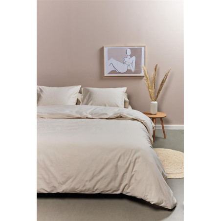 Gultasveļas komplekts Cotton Uni Sand