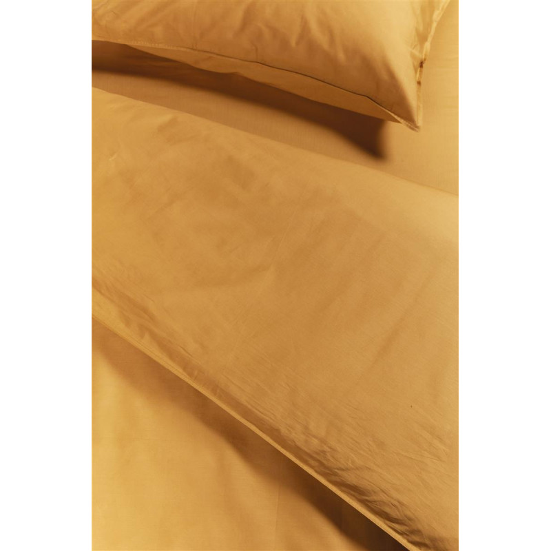 Gultasveļas komplekts Cotton Uni Ochre