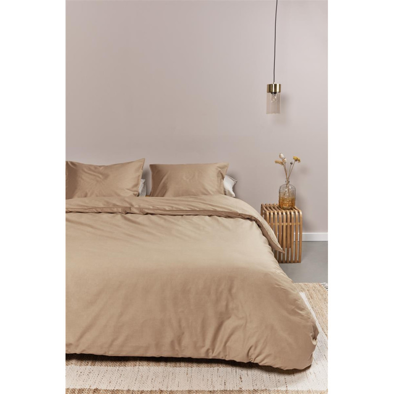 Gultasveļas komplekts Cotton Uni Khaki