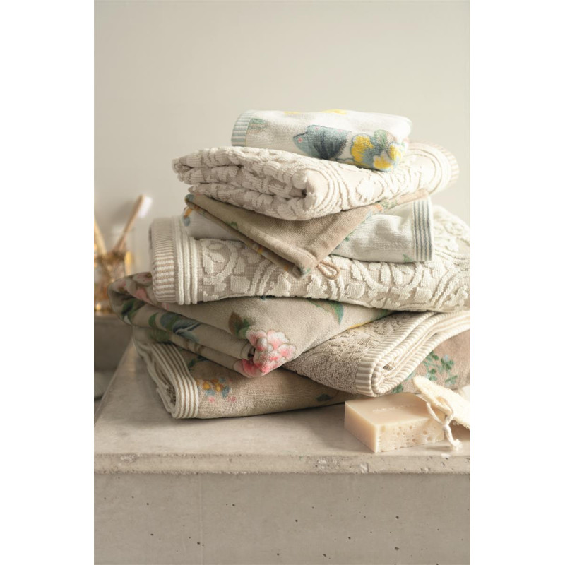 Dvielis Les Fleurs White