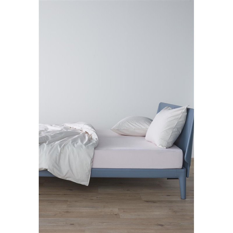 Jersey HL Soft Pink aprīkota palags