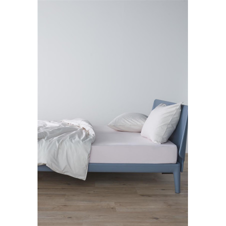 Jersey HL Soft Pink aprīkota palags