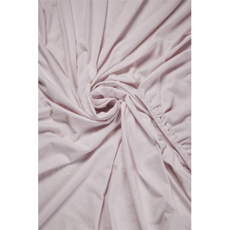 Jersey HL Soft Pink aprīkota palags internetā