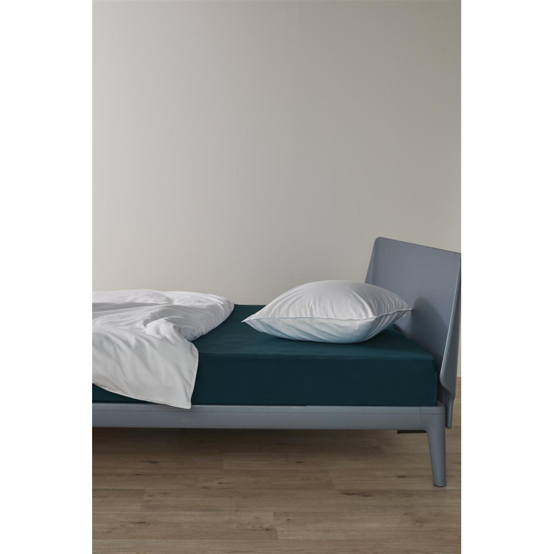 Jersey HL Sea Green aprīkota palags