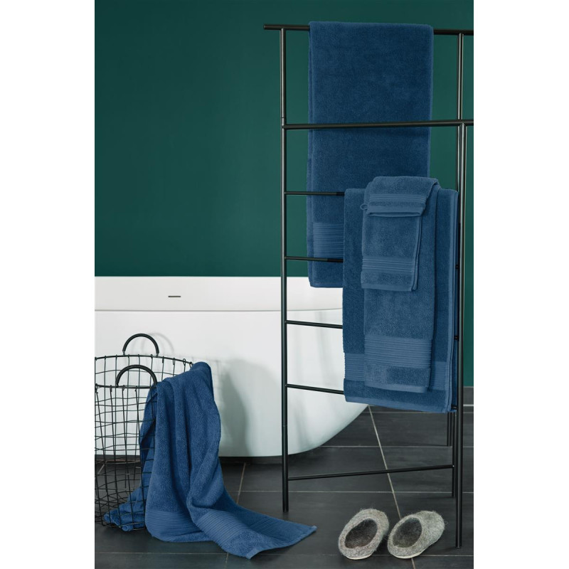 Dvielis SHEER DARK BLUE