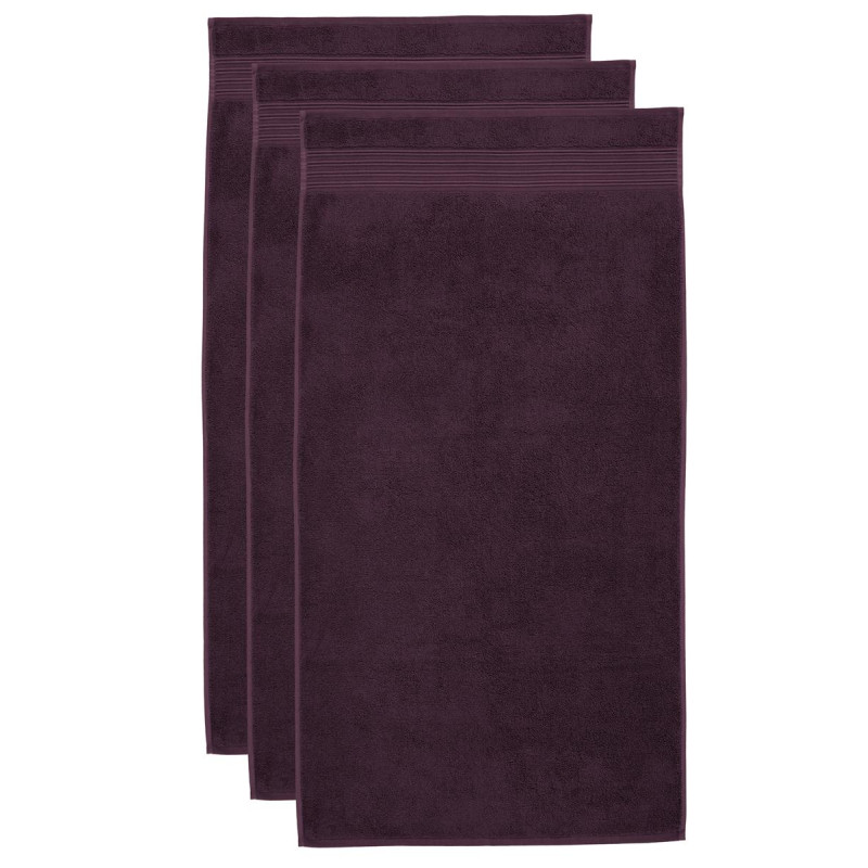 Dvielis SHEER DARK RED