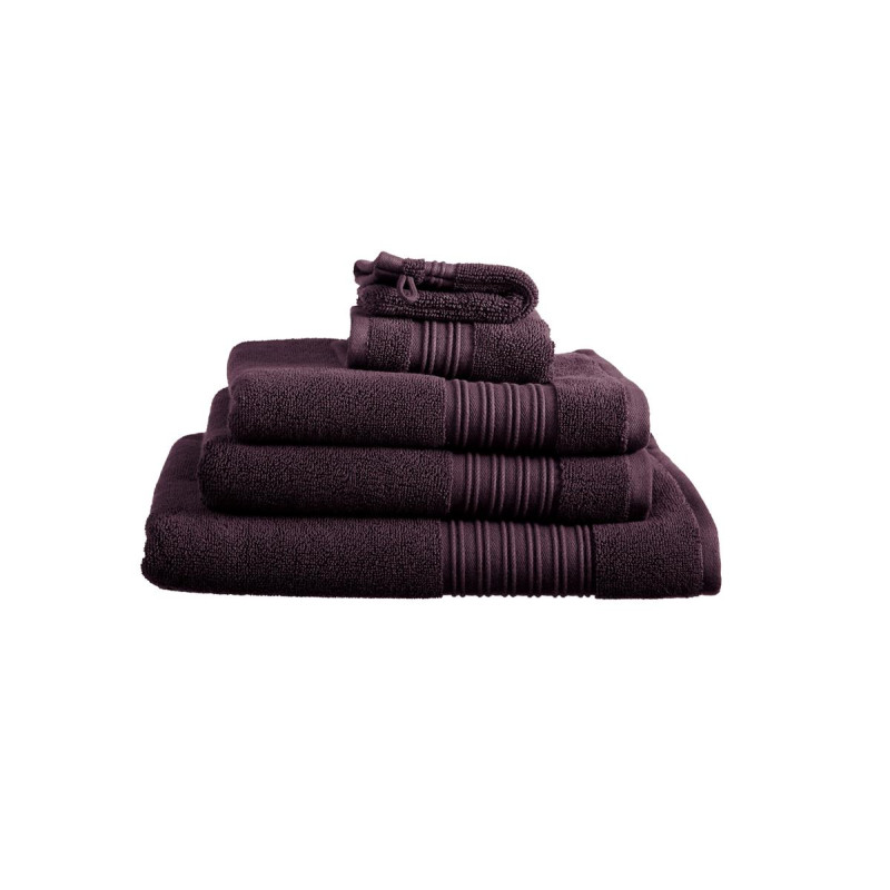 Dvielis SHEER DARK RED