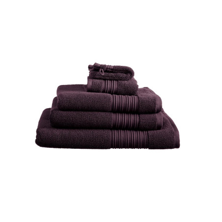 Dvielis SHEER DARK RED