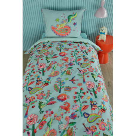 Gultas veļas komplekts Musica Blue internetā