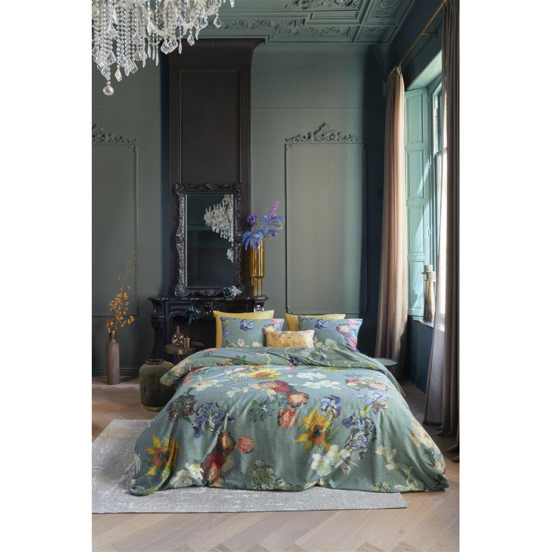 Gultasveļas komplekts Partout des Fleurs Green