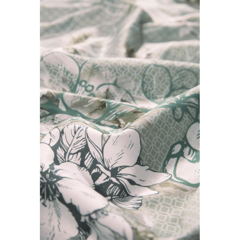 Gultasveļas komplekts Fleurelle Grey Green