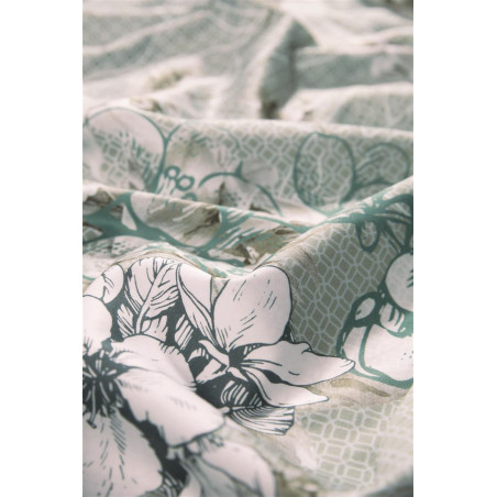 Gultasveļas komplekts Fleurelle Grey Green internetā