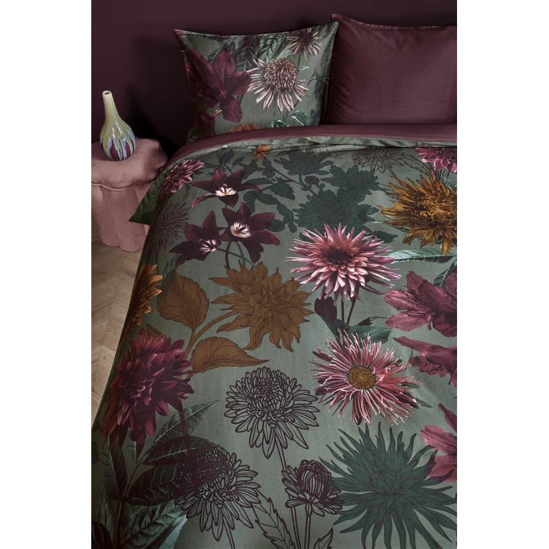 Spilvena pārvalks Dahlias Multi