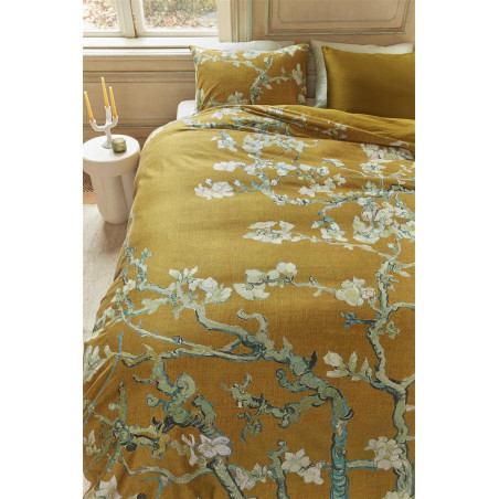 Gultas veļas komplekts Blossom Ochre internetā