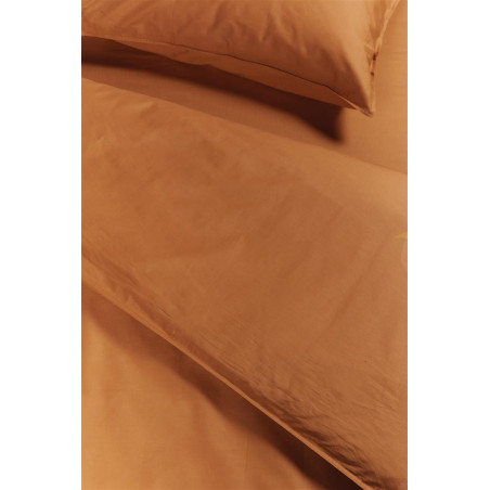 Bērnu gultas veļas komplekts Cotton Uni Orange