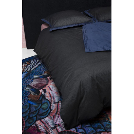 Gultas veļas komplekts MOOOI Calligraphy Bird Blue